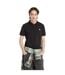 Polo Manches Courtes Style Logo Oyster River Homme Noir Timberland-1
