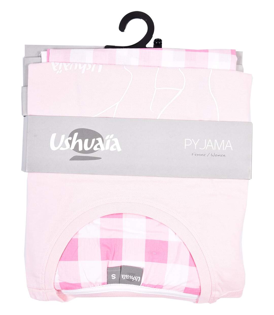 Pyjama Femme USHUAIA USHR007 ROSE-4