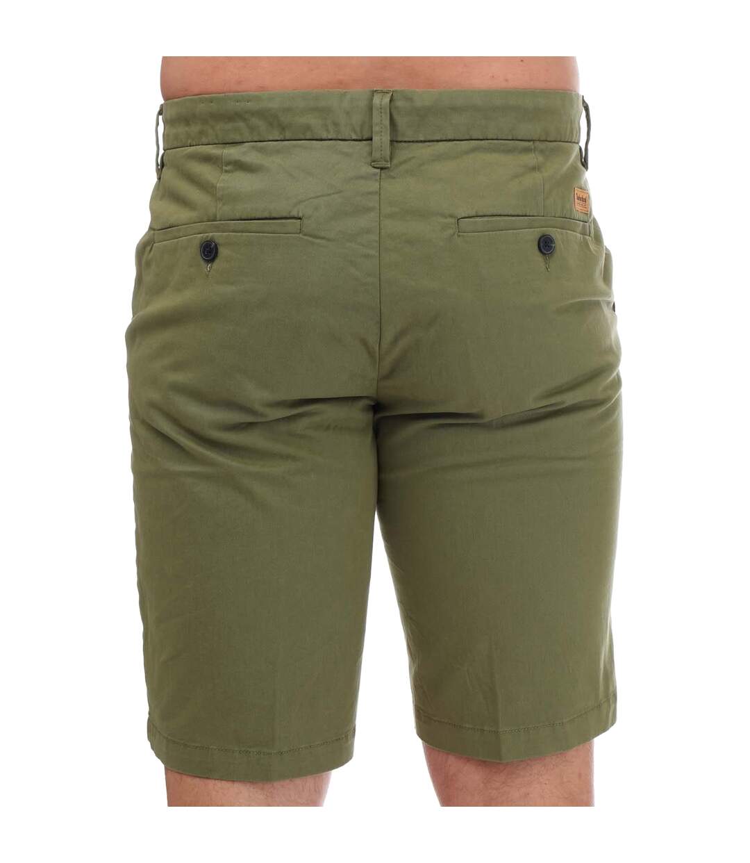 Short homme vert Timberland-2