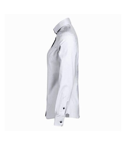Harvest Womens/Ladies Baltimore Formal Shirt (White) - UTUB726