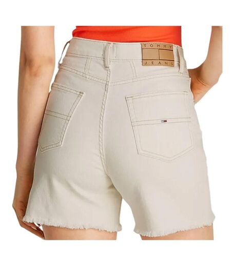Short ecru femme tommy hilfiger mom - 26