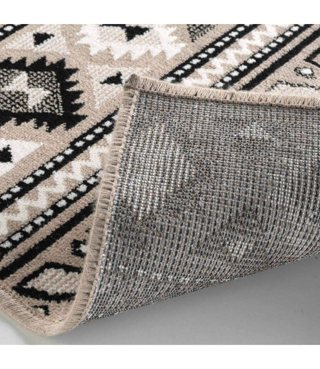 Tapis Déco Sakari 68x110cm Taupe-3