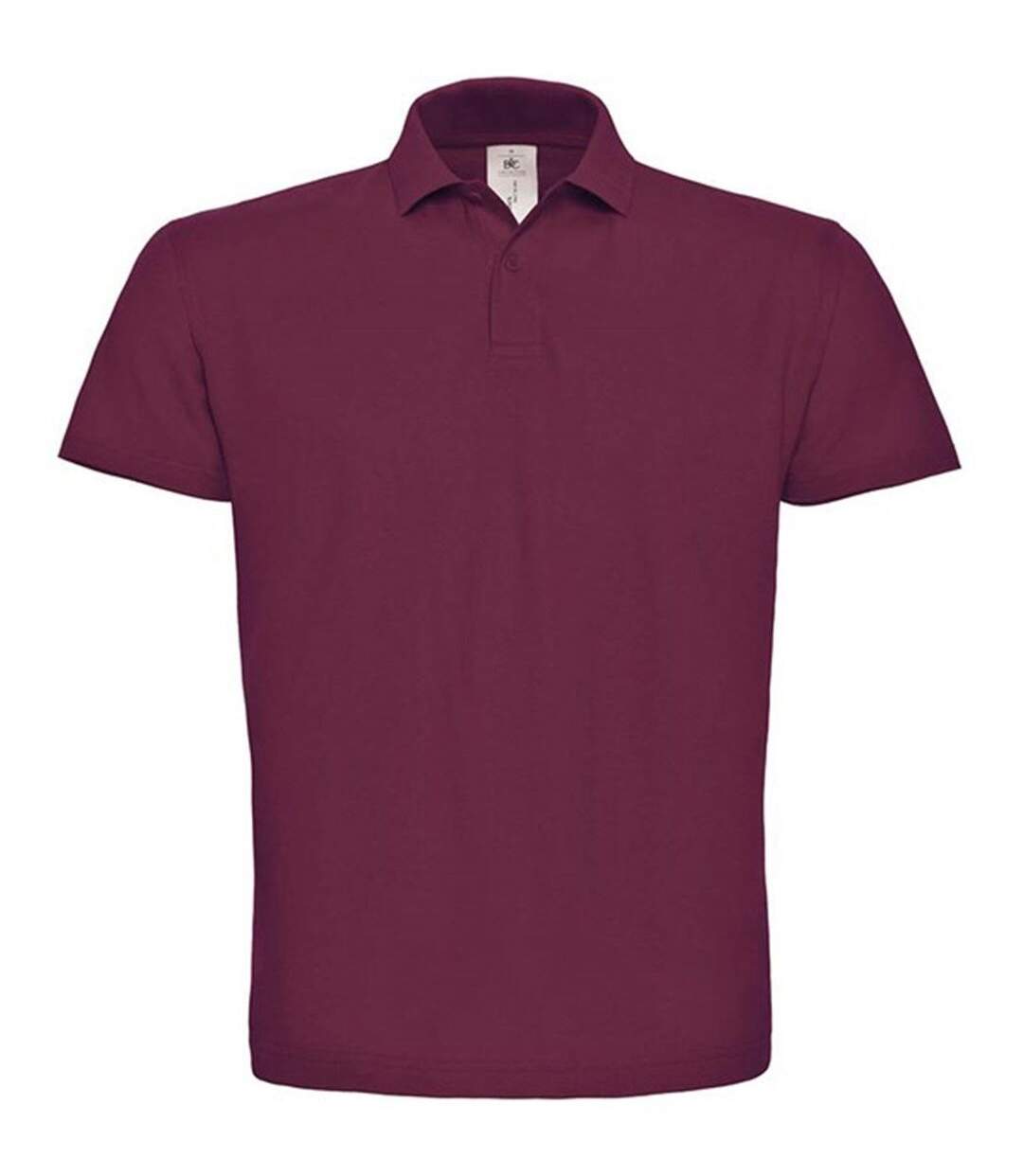 Polo manches courtes - Homme - PUI10 - rouge vin-1