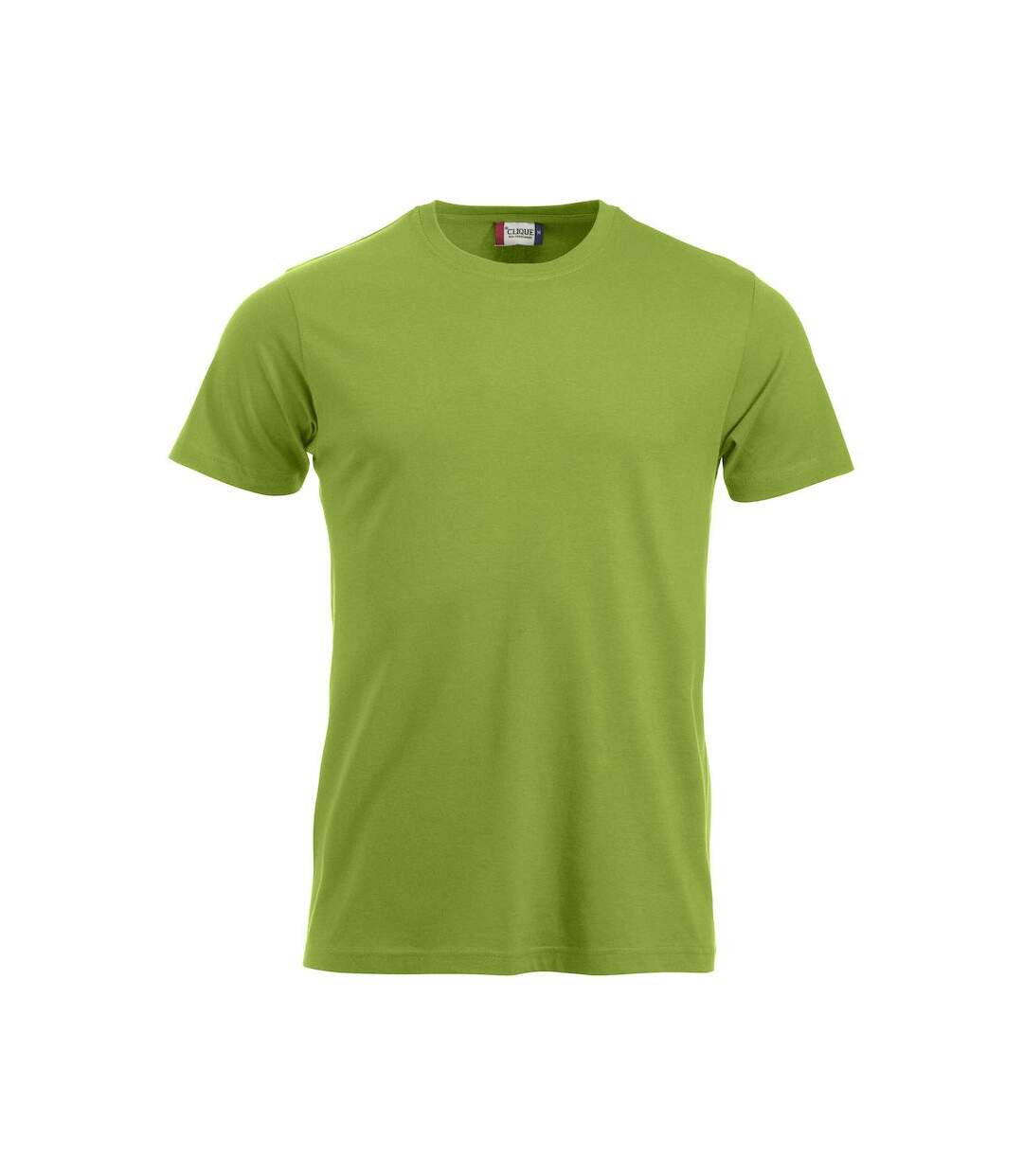 T-shirt new classic homme vert clair Clique