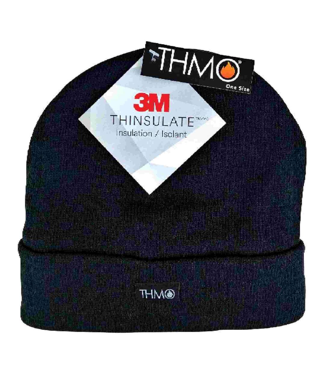 THMO Bonnet Homme Thermique Hiver Doublé Polaire-2
