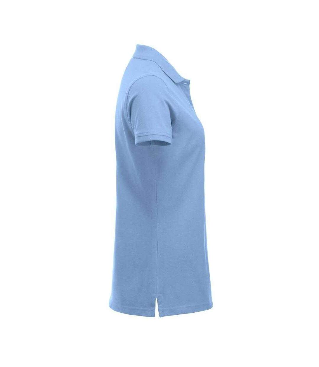 Polo Marion Femme Bleu Clair Clique-4