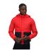 Regatta Mens Feelding Colour Block Waterproof Bomber Jacket (True Red/Navy) - UTRG7719-1