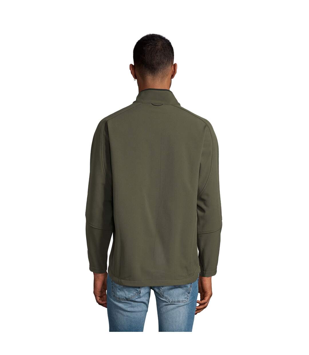 Veste Softshell Relax Homme Kaki SOLS-3