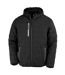 Result Genuine Recycled Mens Compass Padded Jacket (Black/Gray) - UTRW8196