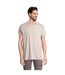T-shirt Crusader Homme Beige Chiné SOLS-2