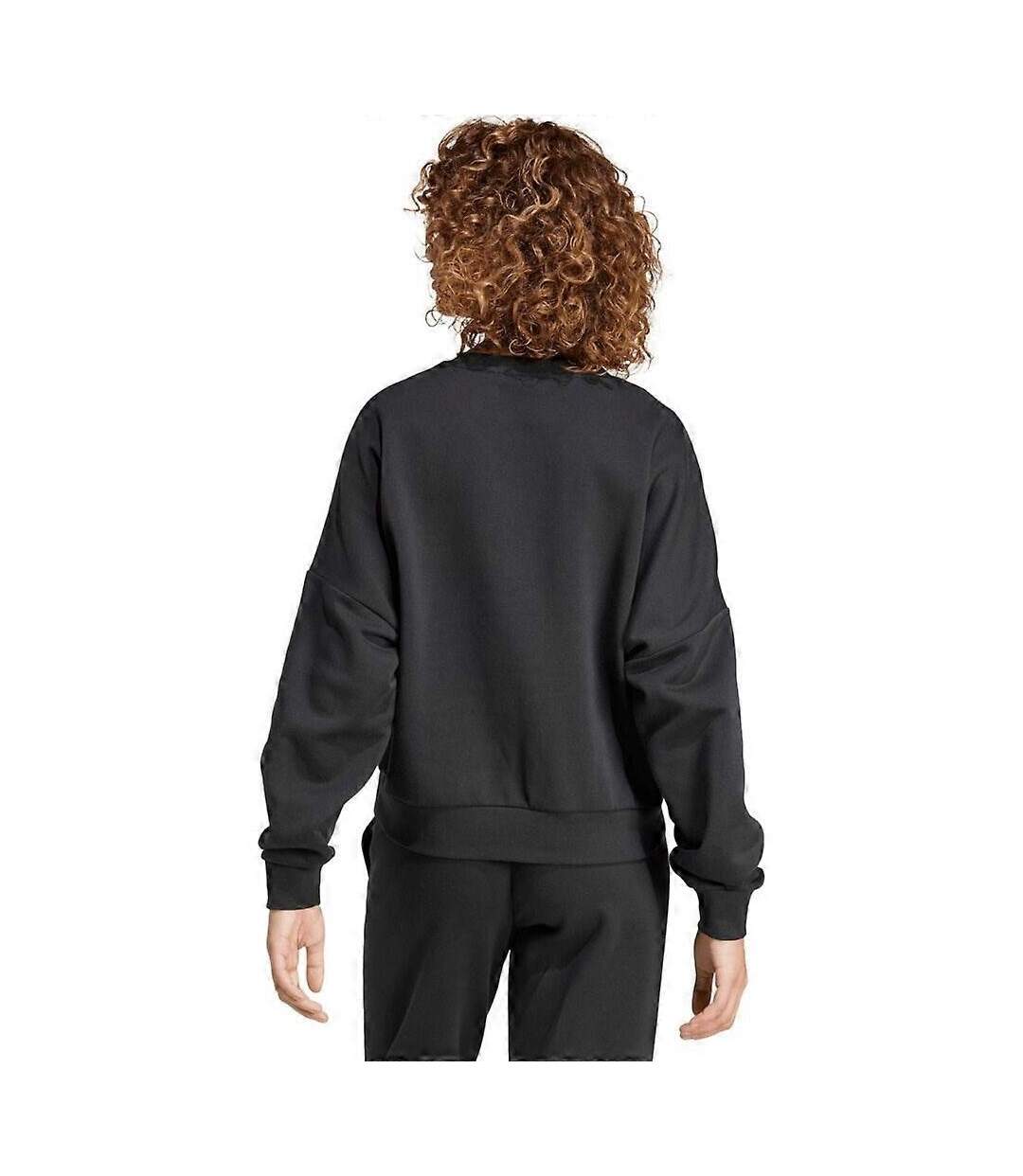 Sweat Style Logo Essentials Femme Noir Adidas-3