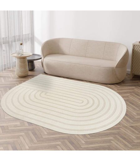 Tapis salon LOUSIA - Tapis forme original en relief