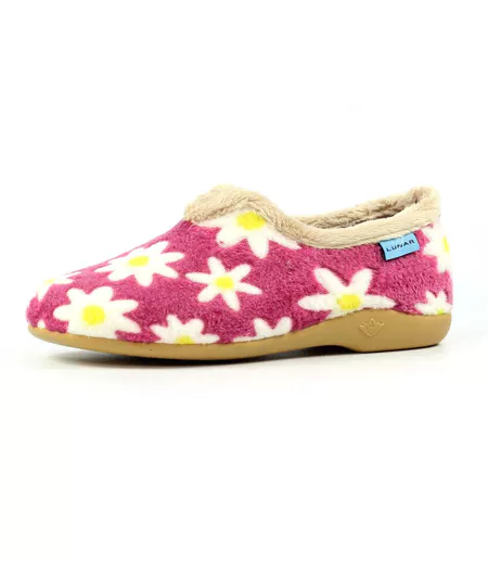 Chaussons Ellis Femme Rose Lunar