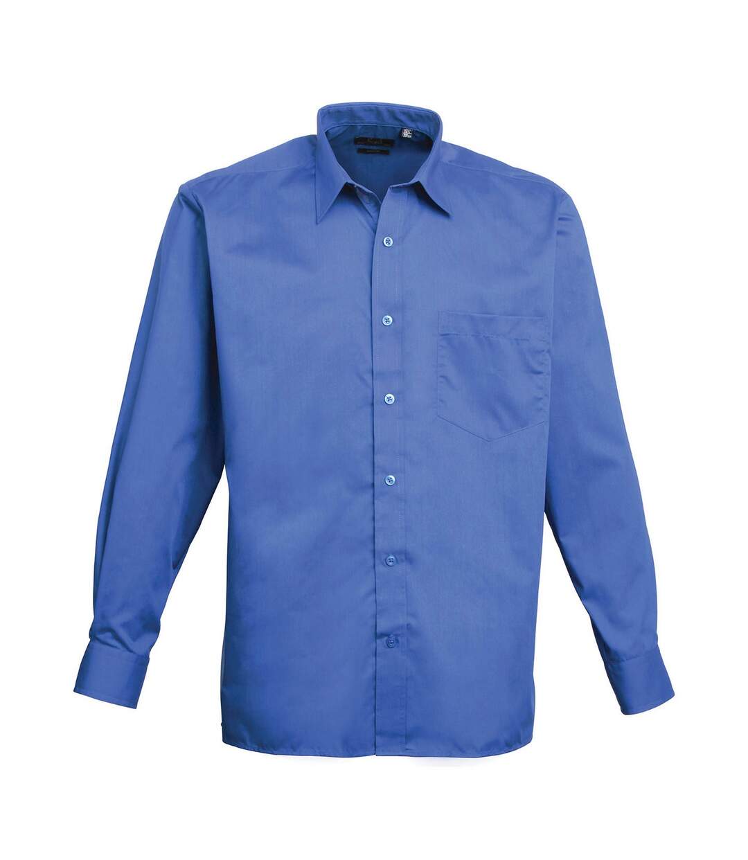 Chemise homme bleu roi Premier-1