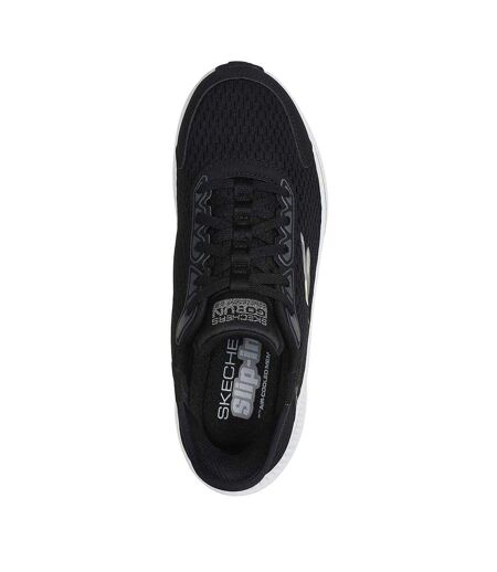 Womens/ladies Go Run Consistent Slip-in Workout Flat Shoes Black Skechers