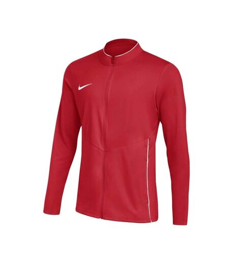 Veste De Survêtement Manches Longues Motif/style Passepoil Contrasté Park Homme Rouge Nike