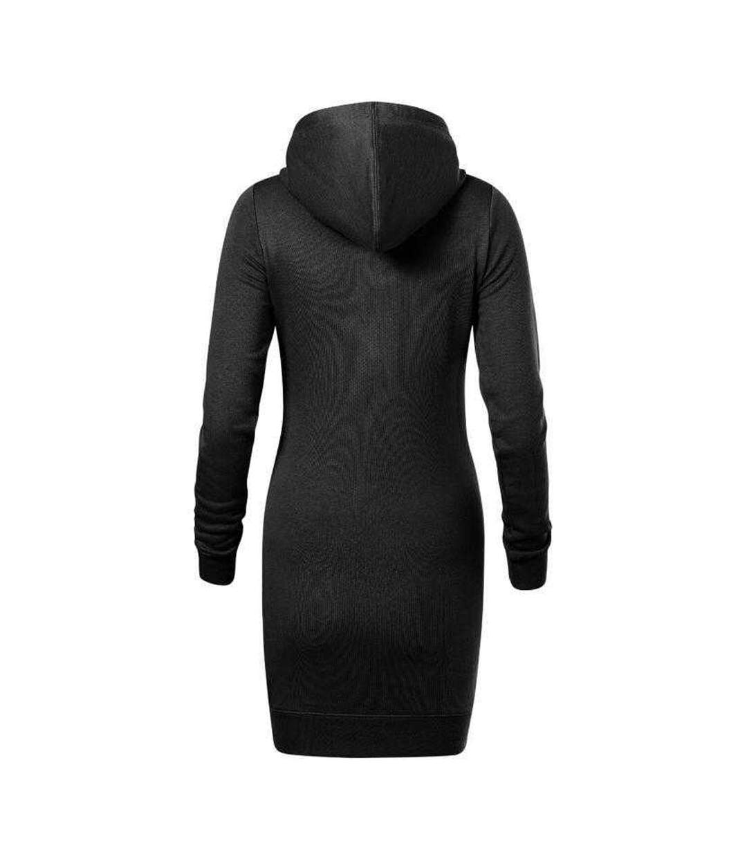 Robe À Capuche Snap Femme Noir Malfini-2