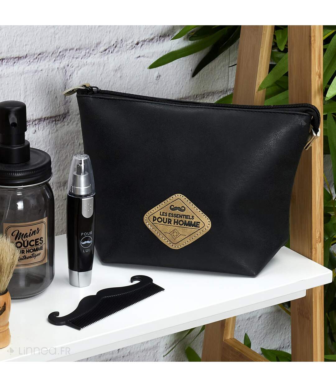 Trousse de toilette GENTLEMAN Moustache-2