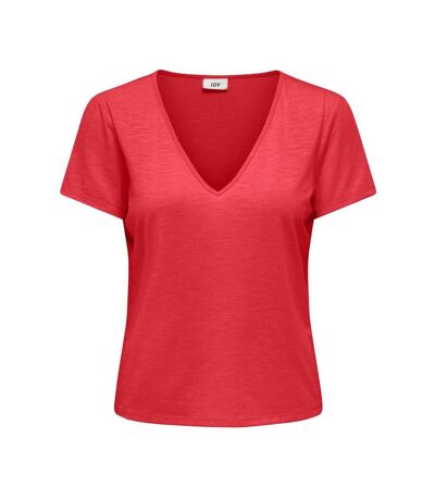 T-Shirt Rouge Femme JDY Dora - S