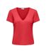 T-Shirt Rouge Femme JDY Dora - S