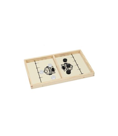 Jeu de Hockey en Bois Palets 35cm Naturel