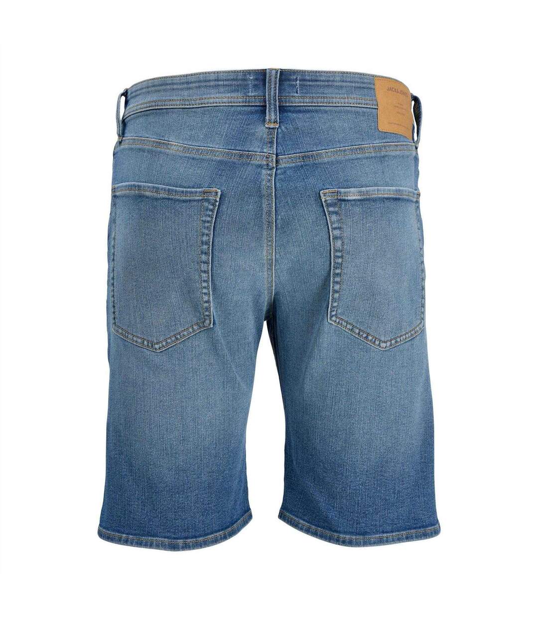 Mens Rick Denim Slim Shorts Optic White Jack And Jones-2