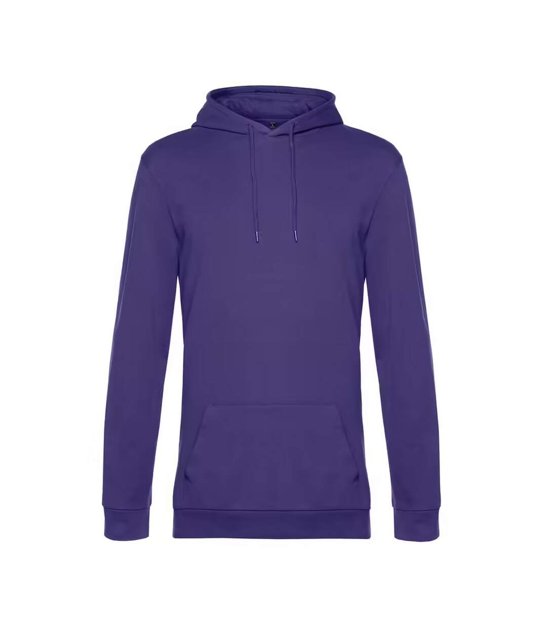 Sweat À Capuche Motif/style Uni Homme Violet Éclatant B&C-1