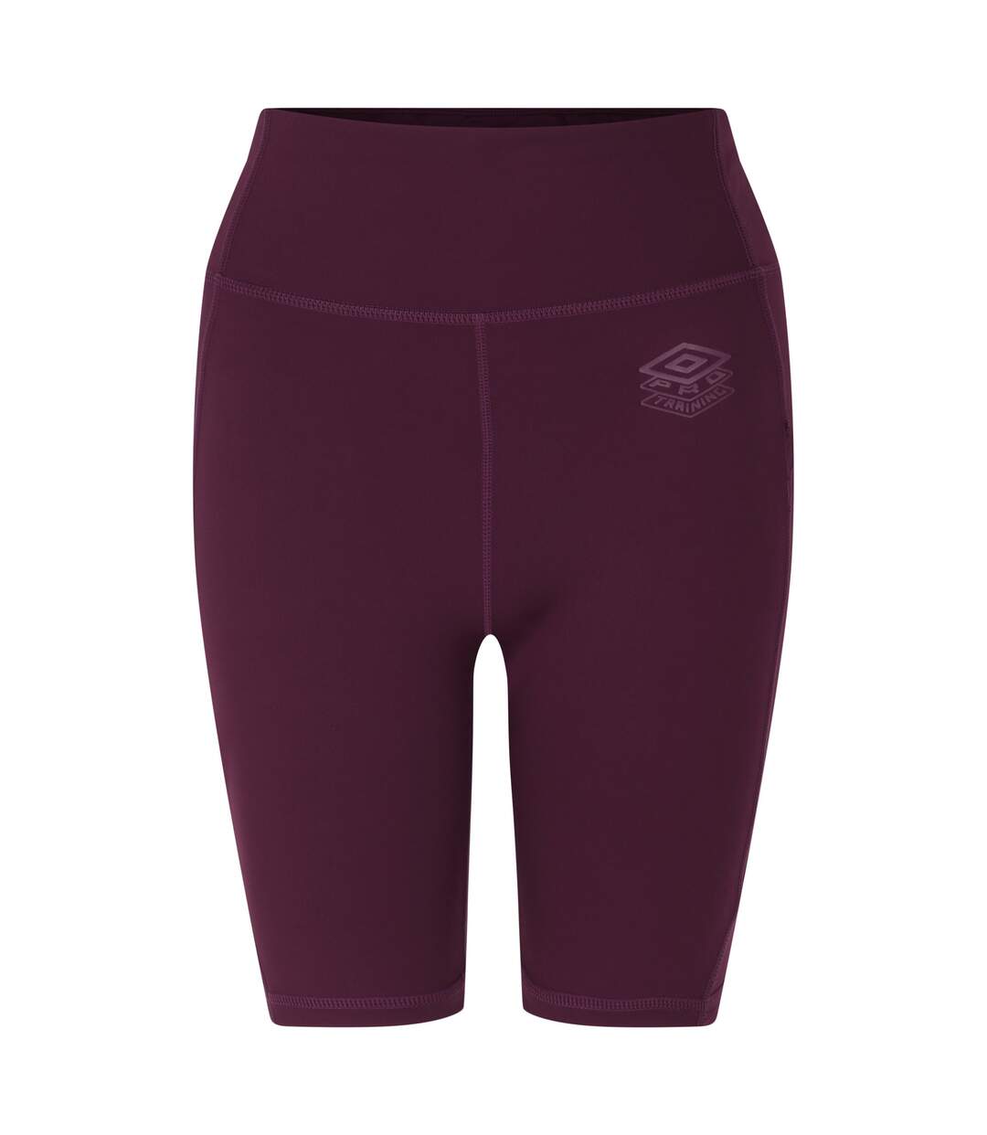Womens/ladies pro training cycling shorts potent purple/mauve shadow Umbro-1
