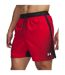 Mens Raid 2.0 Running Shorts Red Under Armour-4