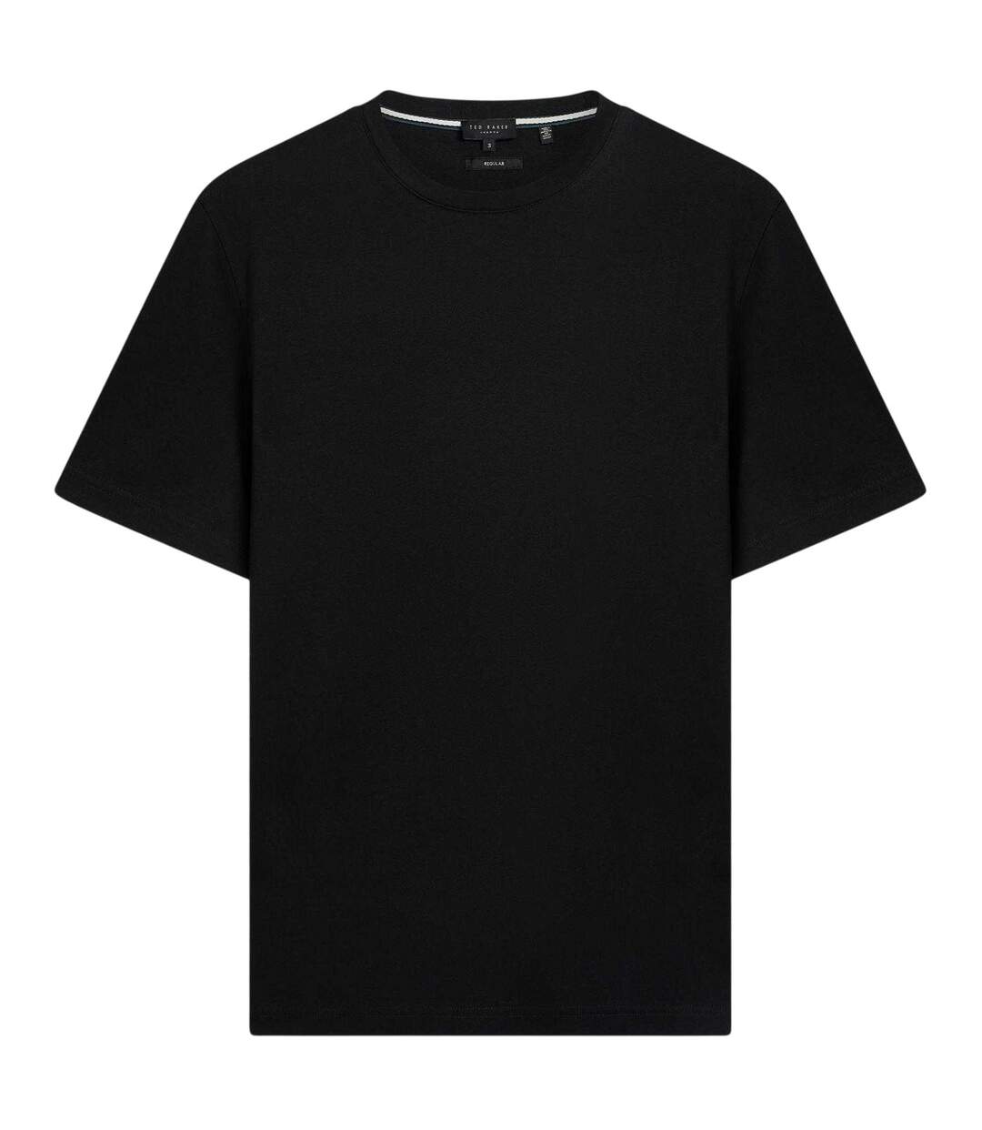 T-shirt Motif/style Logo Rectangulaire Homme Noir Ted Baker-3