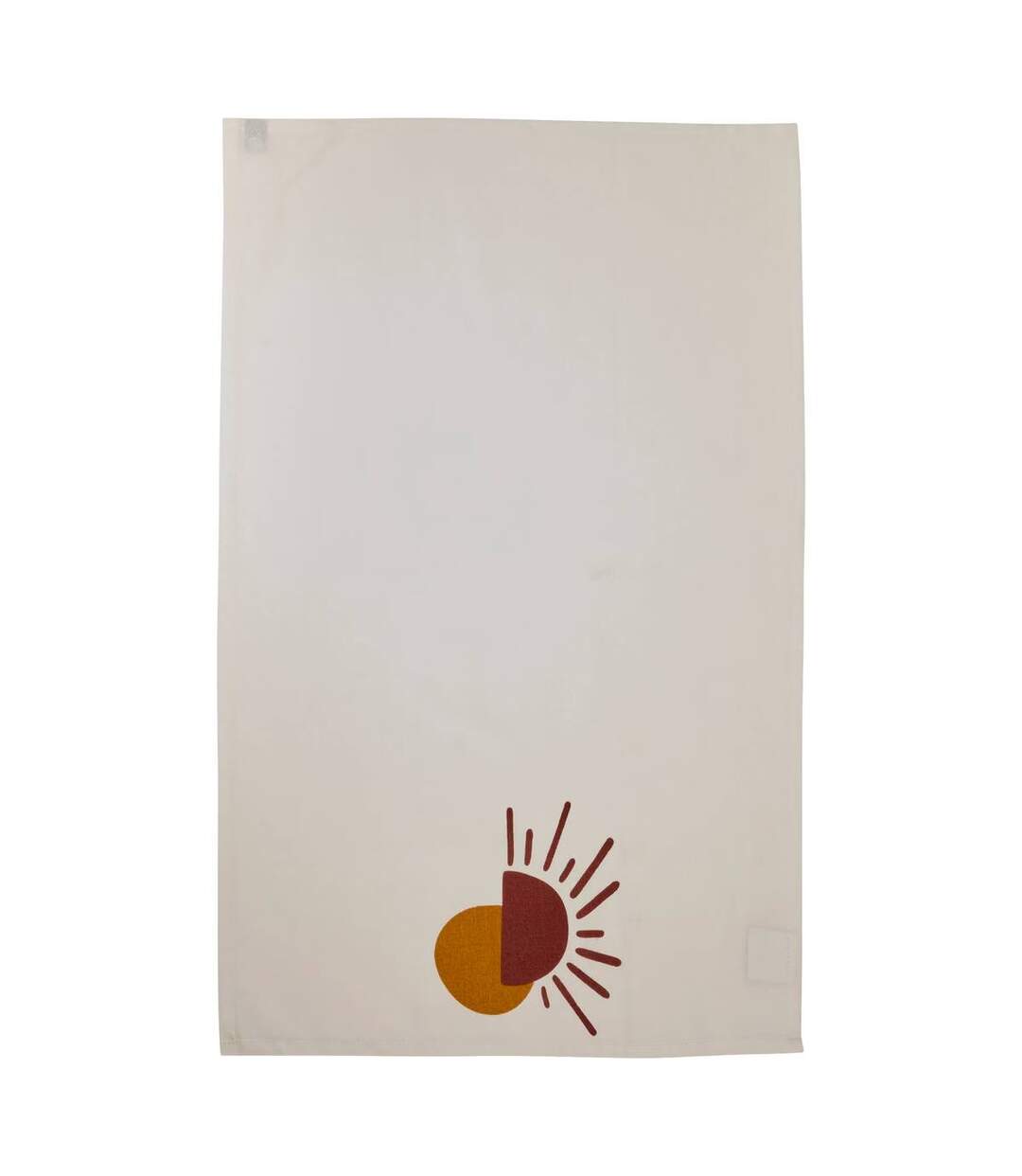 Lot de 3 Torchons de Cuisine Solaris 45x70cm Ocre-3