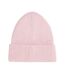 Bonnet rose clair femme tommy hilfiger linear beanie-2