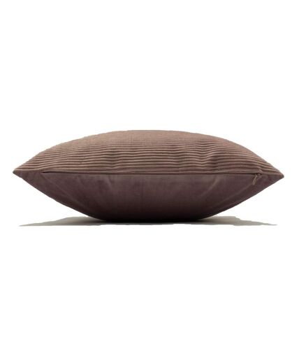 Riva Home Housse de coussin en velours côtelé réversible Munich (Mauve) - UTRV1531