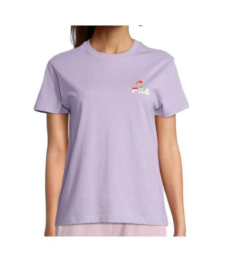 T-shirt Mauve Femme Fila Berisso - M