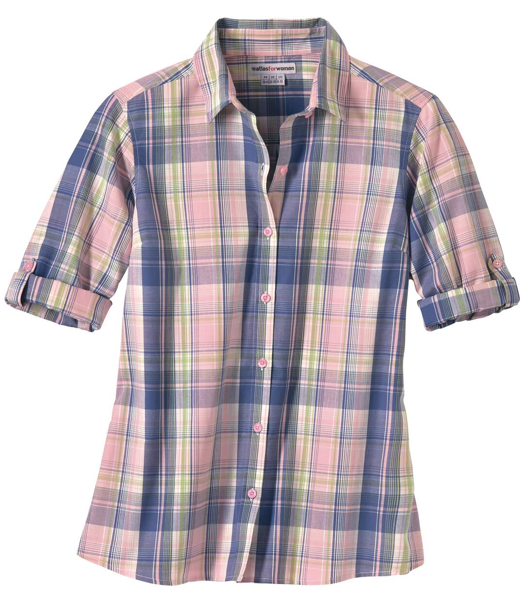 Women's Spring Checked Shirt-4