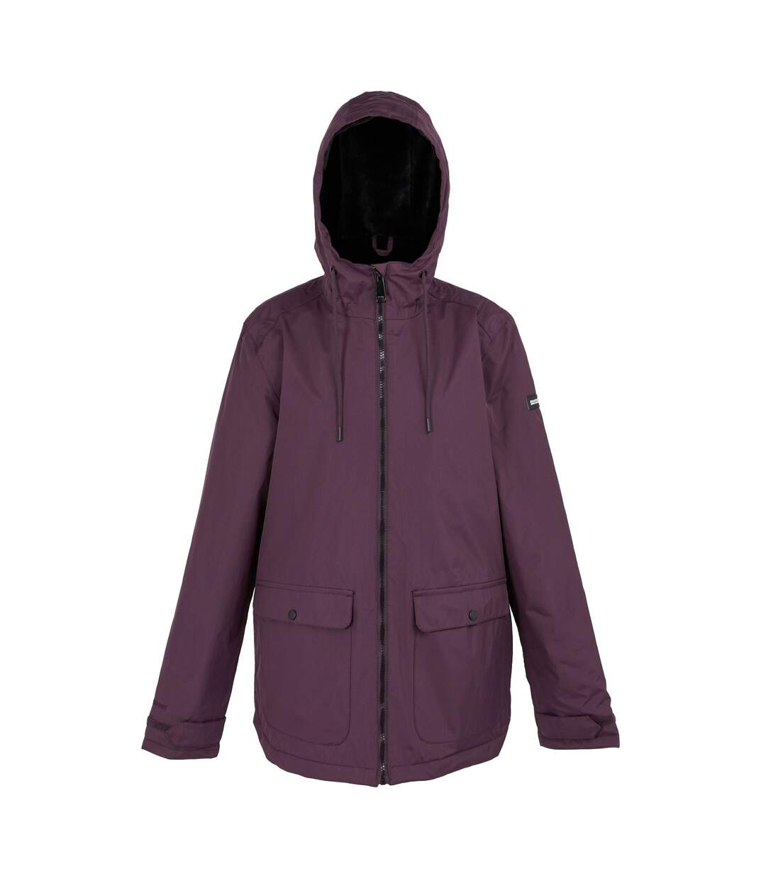 Veste imperméable broadia femme prune foncée Regatta-1