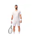 Polo Novak Djokovic On Court Homme Blanc Lacoste-4