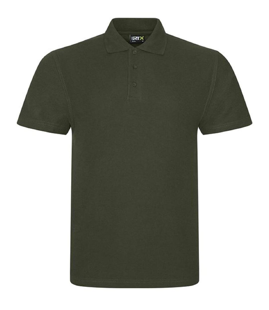 Polo Pro manches courtes - Homme - Du XS au 8XL - RX101 - vert kaki