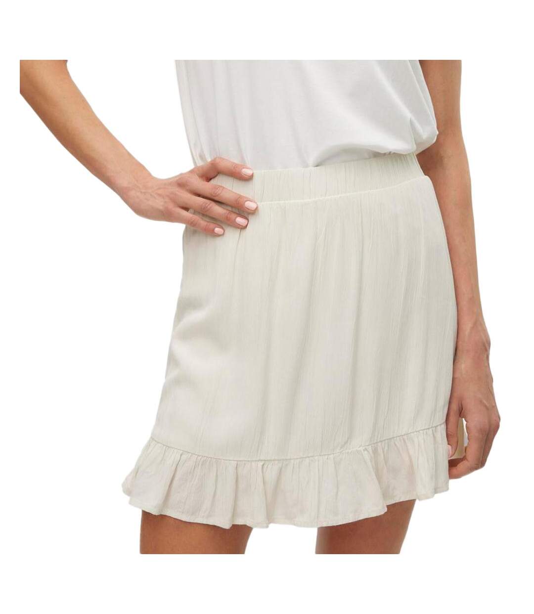 Jupe Short Beige Femme Vero Moda Svella - L-1