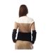 Sweat Motif/style Blocs De Couleurs Fireria Femme Crème Marron Clair Noir Boss-3
