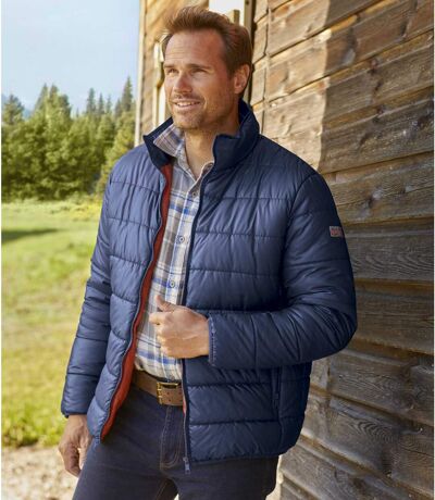 Men's Blue Atlas For Men® Outdoor Lightweight Puffer Jacket