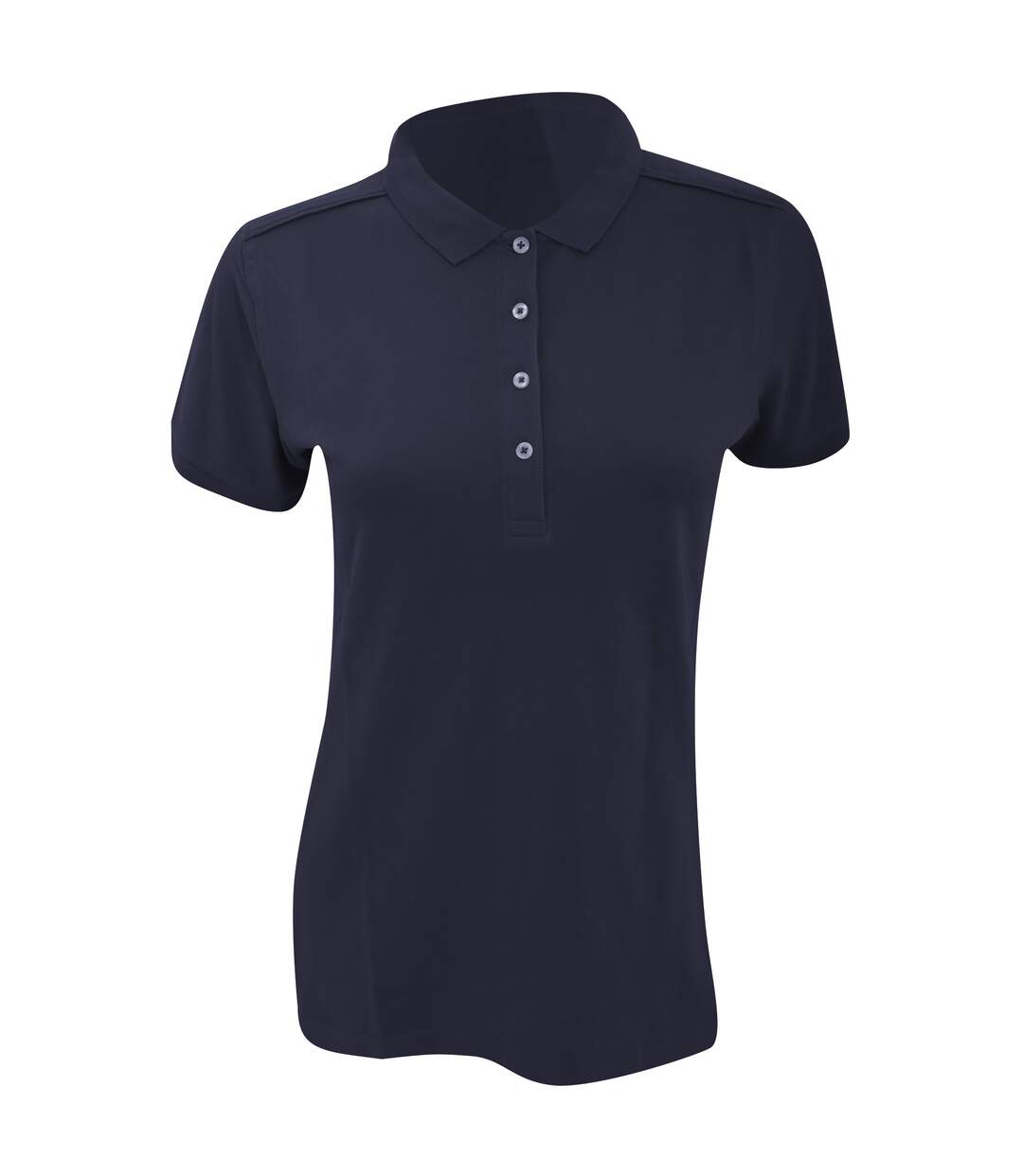 Polo manches courtes femme bleu marine Russell