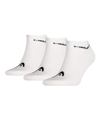 Head Mens Socks (Pack of 3) (White/Black) - UTCS1070