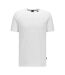 T-shirt Tiburt Homme Blanc Boss-2