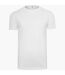 T-shirt à col rond homme blanc Build your Brand