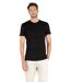 Tee-shirt col rond manches courtes homme Ligne Chaude Interlock Eminence-1