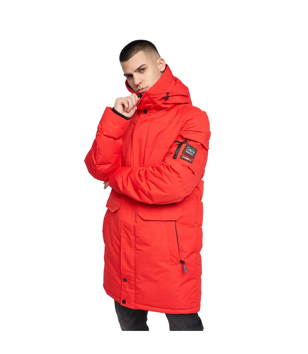 Crosshatch clearance puffer jacket