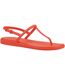 Tongs miami femme rouge vif Crocs-1