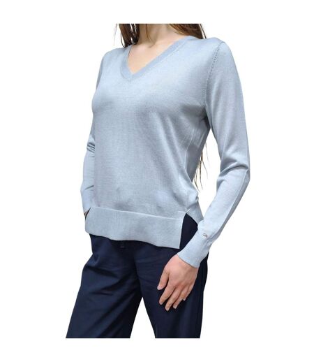 Sweat Femme Bleu Clair Tommy Hilfiger