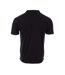 Polo Noir Homme RMS26 Micromotif - 3XL-2